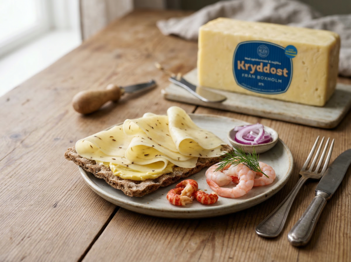 Kryddost i användning