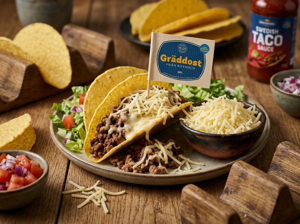 Tacos med Gräddost